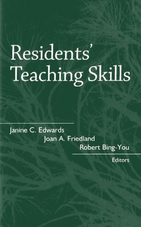 Cover image for book Residents' Teaching Skills