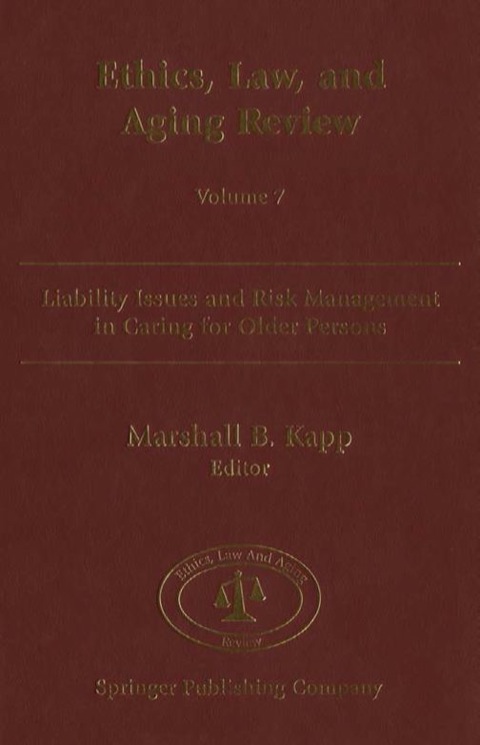 Cover image for book Ethics, Law, and Aging Review, Volume 7