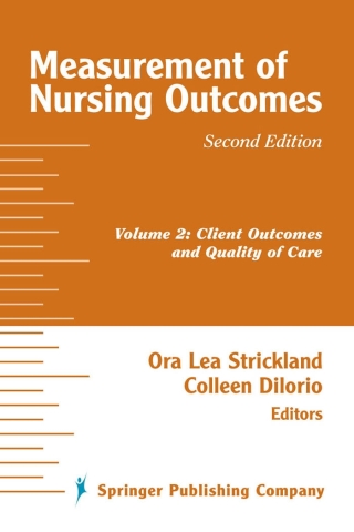 Measurement of Nursing Outcomes, 2nd Edition