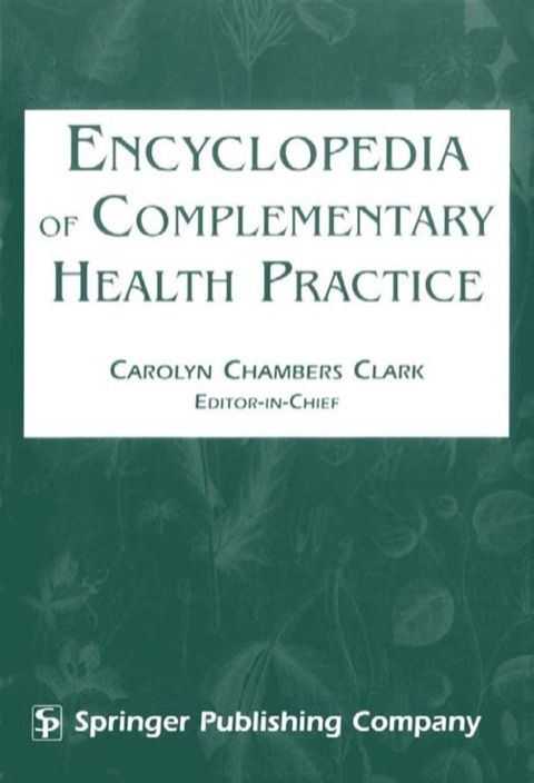Cover image for book Encyclopedia of Complementary Health Practice C