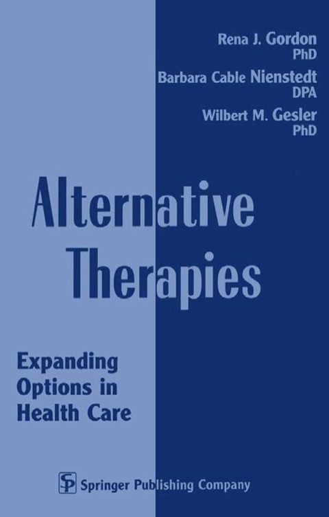 Cover image for book Alternative Therapies