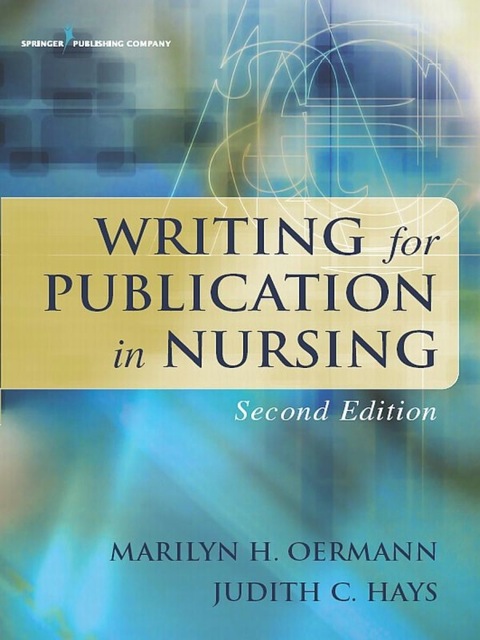 Cover image for book Writing for Publication in Nursing