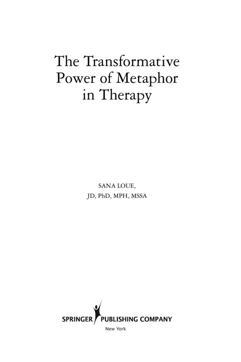 Cover image for book The Transformative Power of Metaphor in Therapy