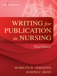 صورة الغلاف: Writing for Publication in Nursing 3rd edition 9780826119919