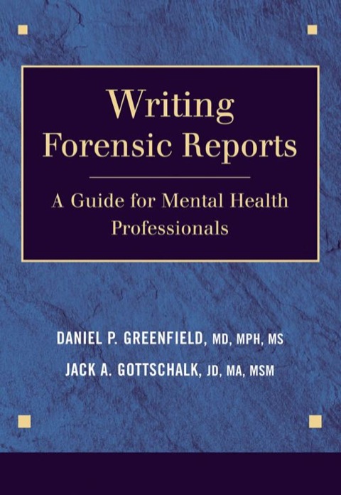 Cover image for book Writing Forensic Reports