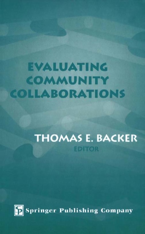 Cover image for book Evaluating Community Collaborations