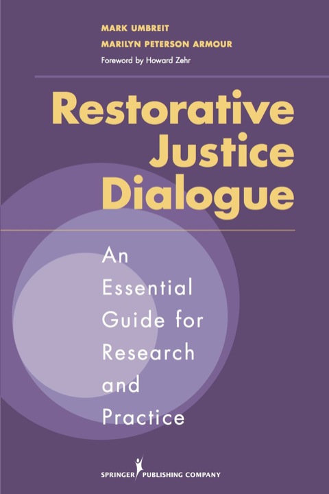 Cover image for book Restorative Justice Dialogue