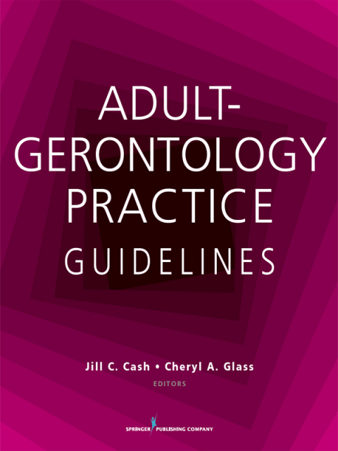 Cover image for book Adult-Gerontology Practice Guidelines