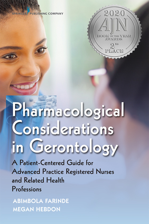 Cover image for book Pharmacological Considerations in Gerontology