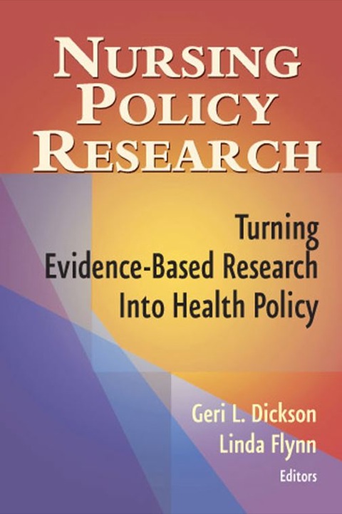 Cover image for book Nursing Policy Research