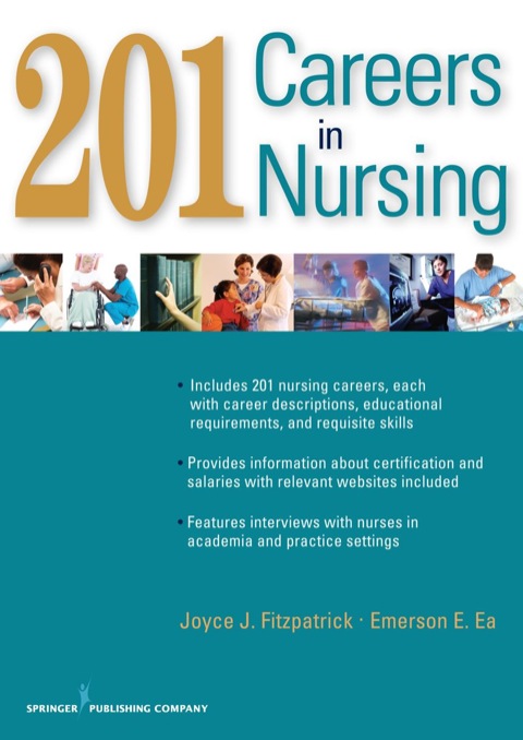 Cover image for book 201 Careers in Nursing