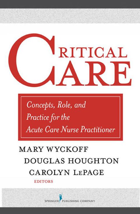 Cover image for book Critical Care