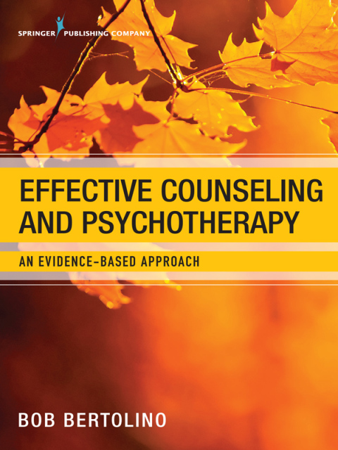 Cover image for book Effective Counseling and Psychotherapy