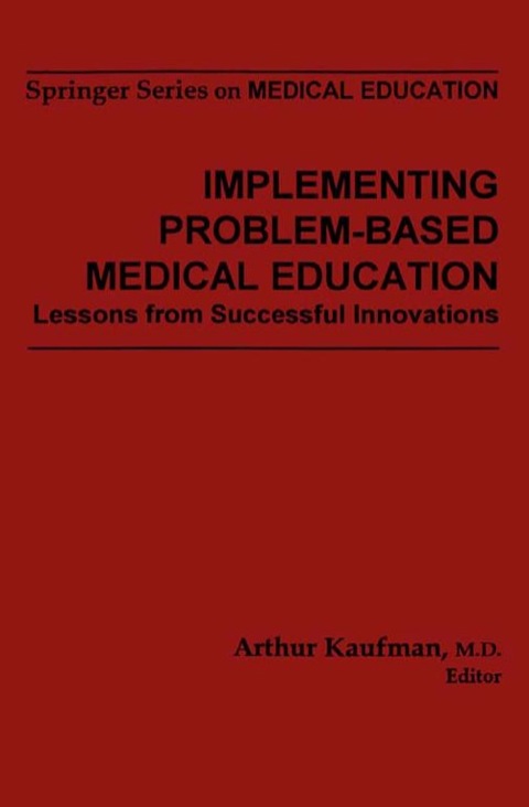 Cover image for book Implementing Problem-Based Medical Education