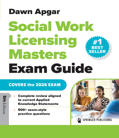 Cover image for book Social Work Licensing Masters Exam Guide