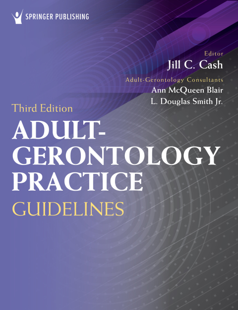 Cover image for book Adult-Gerontology Practice Guidelines