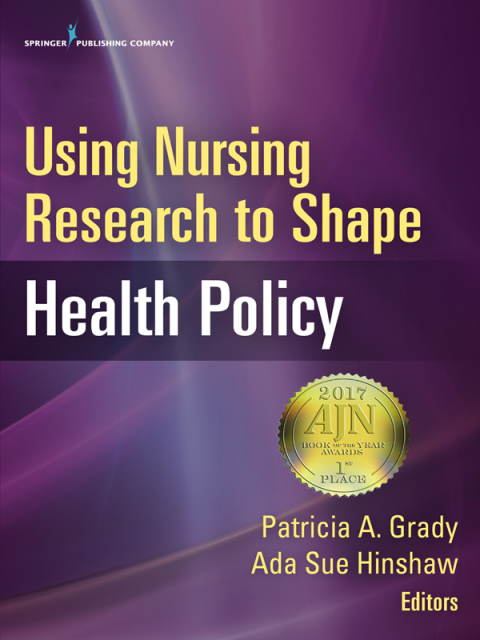 Cover image for book Using Nursing Research to Shape Health Policy