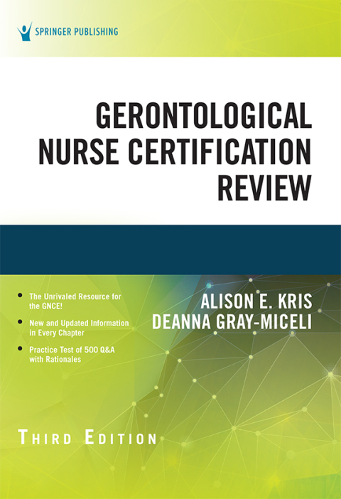Cover image for book Gerontological Nurse Certification Review, Third Edition
