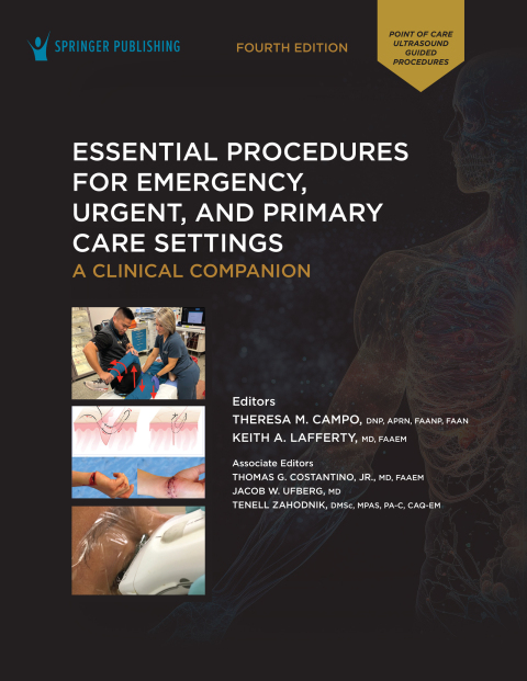 Cover image for book Essential Procedures for Emegency, Urgent, and Primary Care Settings