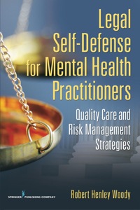Titelbild: Legal Self Defense for Mental Health Practitioners 1st edition 9780826195654