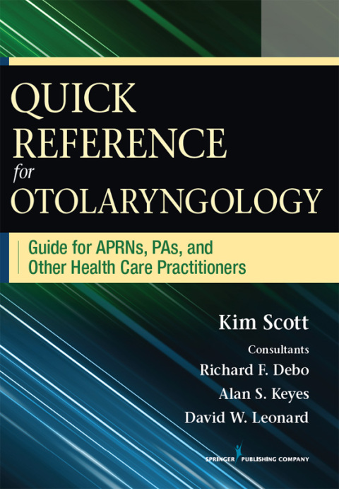 Cover image for book Quick Reference for Otolaryngology