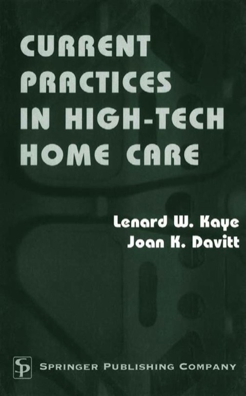 Cover image for book Current Practices in High-Tech Home Care