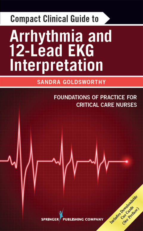 Cover image for book Compact Clinical Guide to Arrhythmia and 12-Lead EKG Interpretation