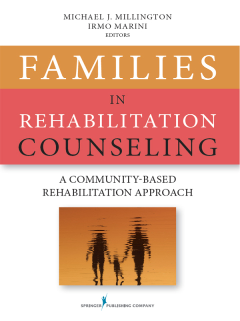Cover image for book Families in Rehabilitation Counseling