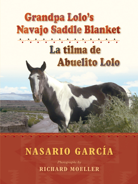 Cover image for book Grandpa Lolo's Navajo Saddle Blanket