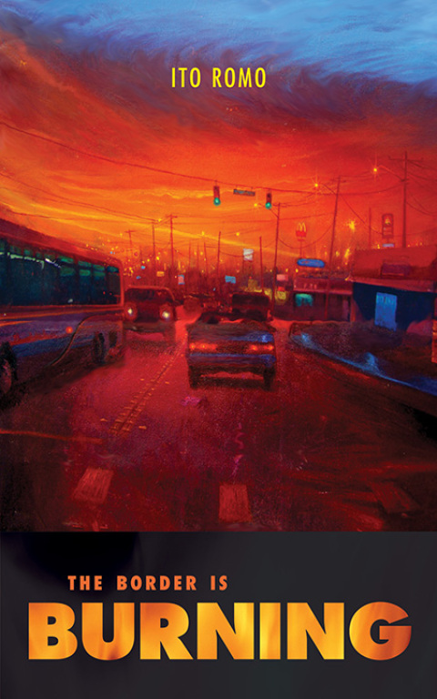 Cover image for book The Border Is Burning
