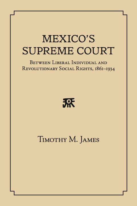 Cover image for book Mexico's Supreme Court