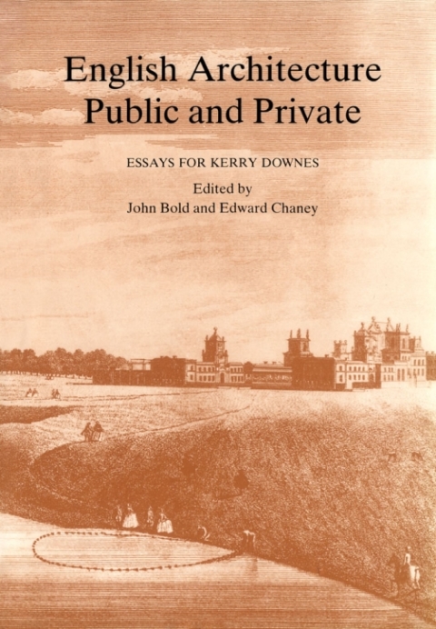 Cover image for book English Architecture Public & Private