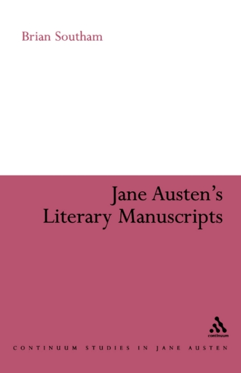 Cover image for book Jane Austen's Literary Manuscripts