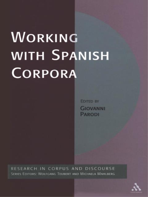 Cover image for book Working with Spanish Corpora