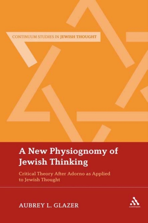 Cover image for book A New Physiognomy of Jewish Thinking