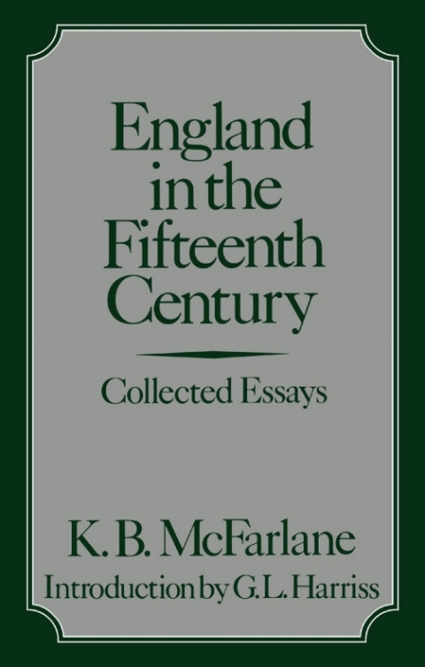 Cover image for book England in the Fifteenth Century