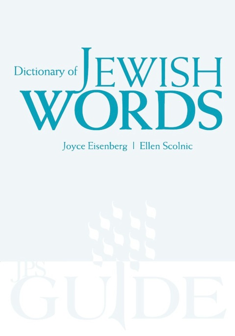 Cover image for book Dictionary of Jewish Words
