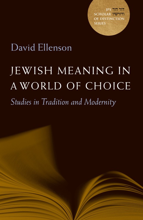 Cover image for book Jewish Meaning in a World of Choice