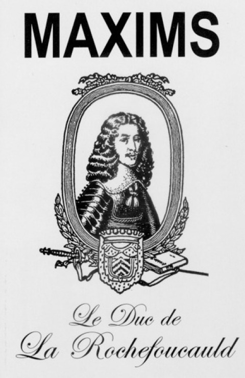 Cover image for book Maxims