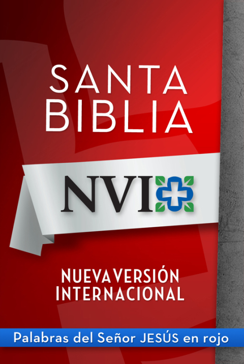 Cover image for book NVI, Santa Biblia, Letra gigante, Palabras de Jesús en rojo