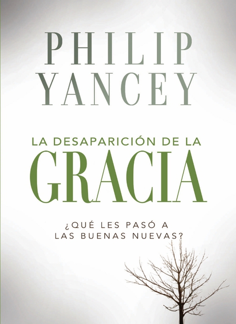 Cover image for book La desaparición de la gracia
