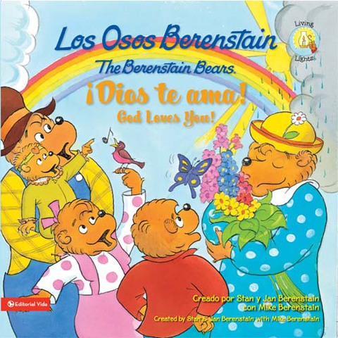 Cover image for book Los Osos Berenstain, Dios te ama / God Loves You