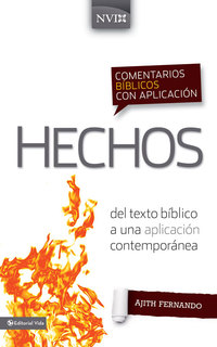 Comentario bíblico con aplicación NVI Hechos | 9780829759372 ...