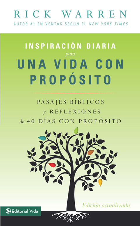 Cover image for book Inspiración diaria para una vida con propósito