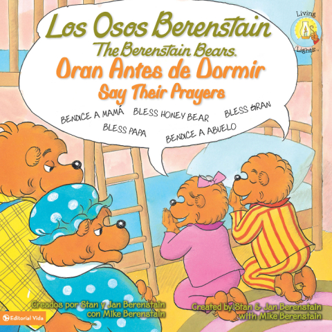 Cover image for book Los Osos Berenstain oran antes de dormir / Say Their Prayers