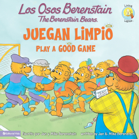 Cover image for book Los Osos Berenstain juegan limpio / Play a Good Game