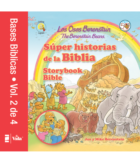 Cover image for book Los Osos Berenstain súper historias de la Biblia-Volumen 2 / The Berenstain Bears Storybook Bible