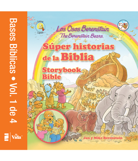 Cover image for book Los Osos Berenstain súper historias de la Biblia-Volumen 1 / The Berenstain Bears Storybook Bible
