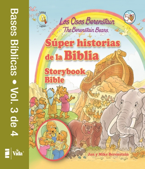 Cover image for book Los Osos Berenstain súper historias de la Biblia-Volumen 3 / The Berenstain Bears Storybook Bible