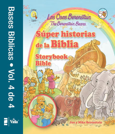 Cover image for book Los Osos Berenstain súper historias de la Biblia-Volumen 4 / The Berenstain Bears Storybook Bible